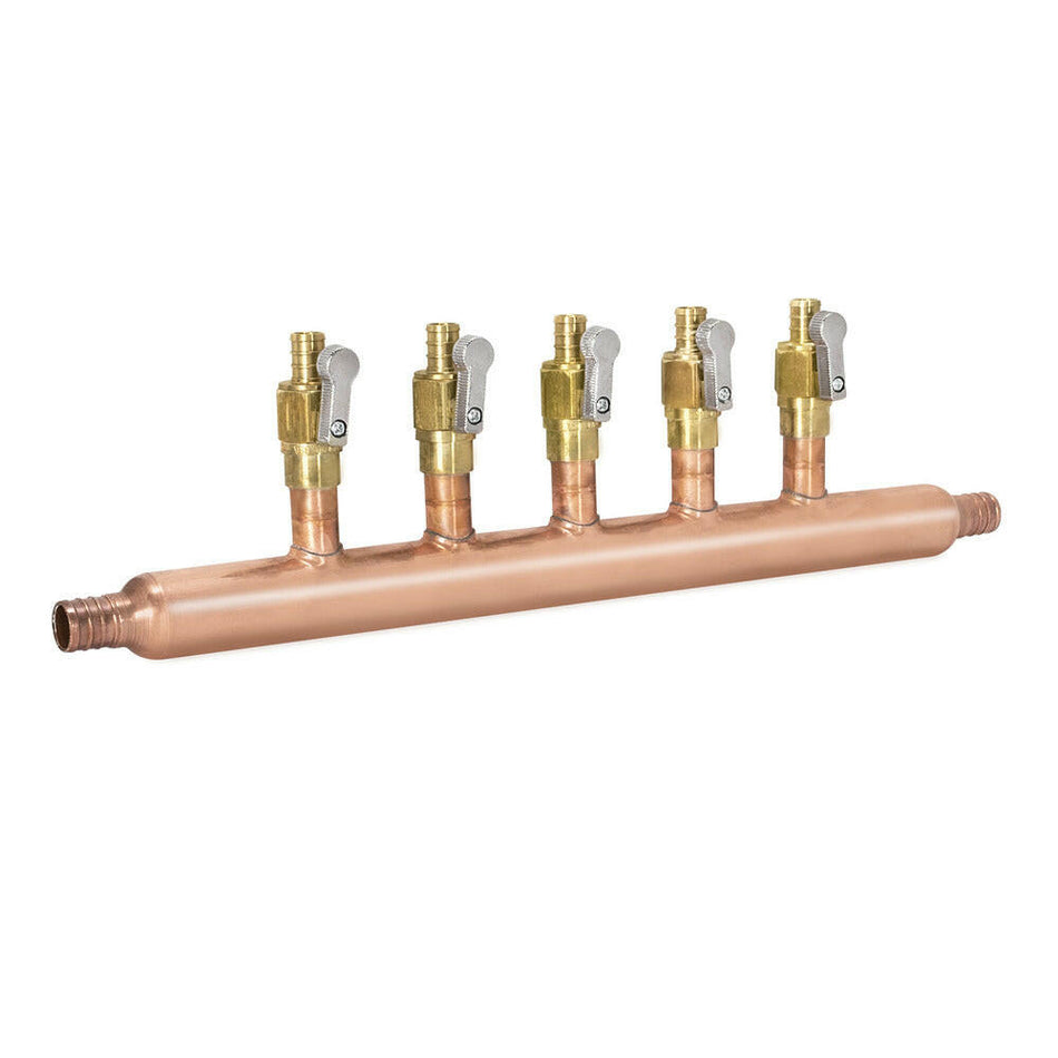 Sioux Chief Copper F1807 Offenes Verteilersystem (5 Anschlüsse)