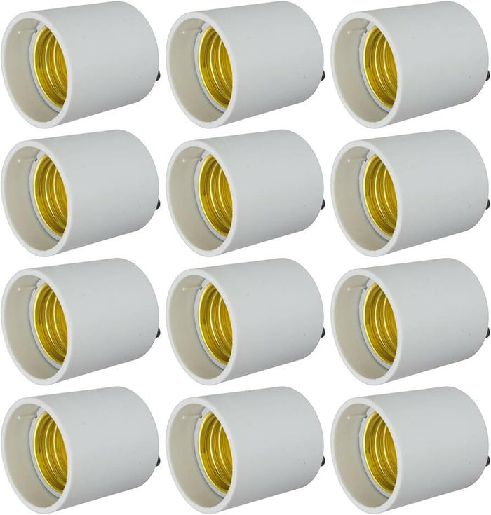 SABER SELECT GU24 auf E26 E27 Adapter wandelt GU24 Bi-Pin-basierte Leuchte in E26 E27 Standard-Schraubfassung um