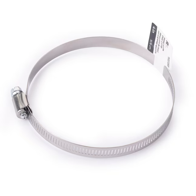 Abrazadera ajustable galvanizada RELIABILT de 1-1/2 pulg. a 4 pulg.