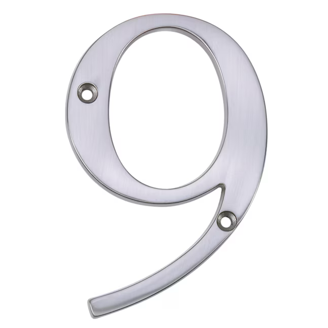 RELIABILT 4-Zoll-Satin-Nickel-Nummer