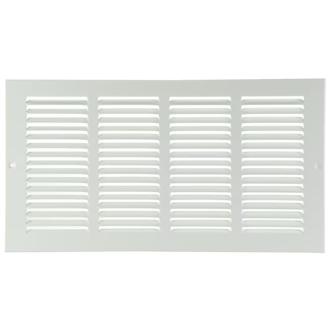 RELIABILT 24-in x 14-in Steel White Sidewall/Ceiling Grille