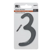 RELIABILT 4-in Black Number