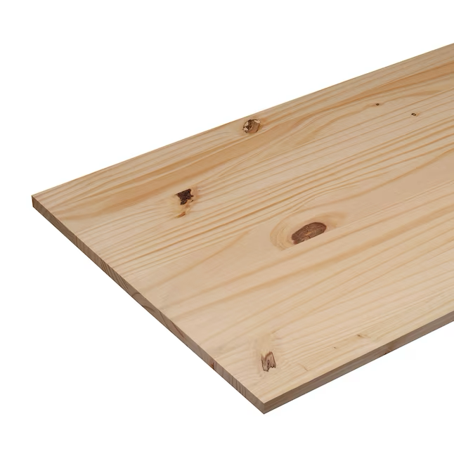 RELIABILT 3/4-in x 16-in x 4-ft Unfinished Spruce Pine Fir Board
