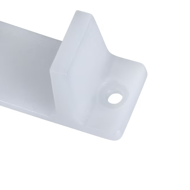 Guía de suelo para puerta corredera de armario Prime-Line, 1.125 pulgadas, paquete de 2