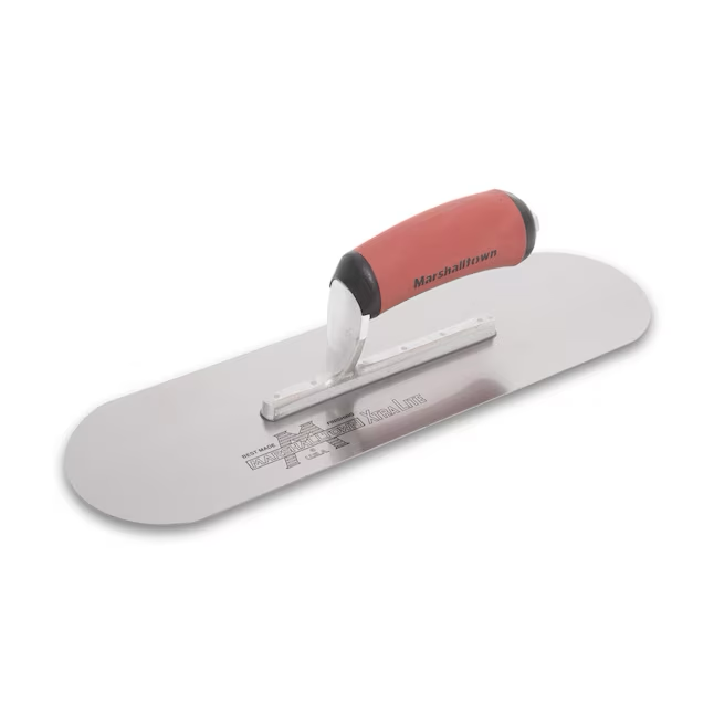 Marshalltown Paleta para piscina de acero con alto contenido de carbono de 14 x 4 pulgadas