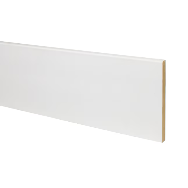 RELIABILT 15/32 Zoll x 3-1/2 Zoll x 12 Fuß Craftsman grundierte MDF 3211 Fußleistenleiste 