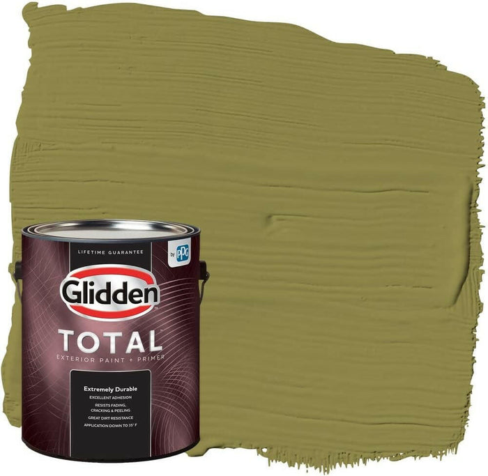 Glidden Total Pintura exterior e imprimador semibrillante, patas de rana