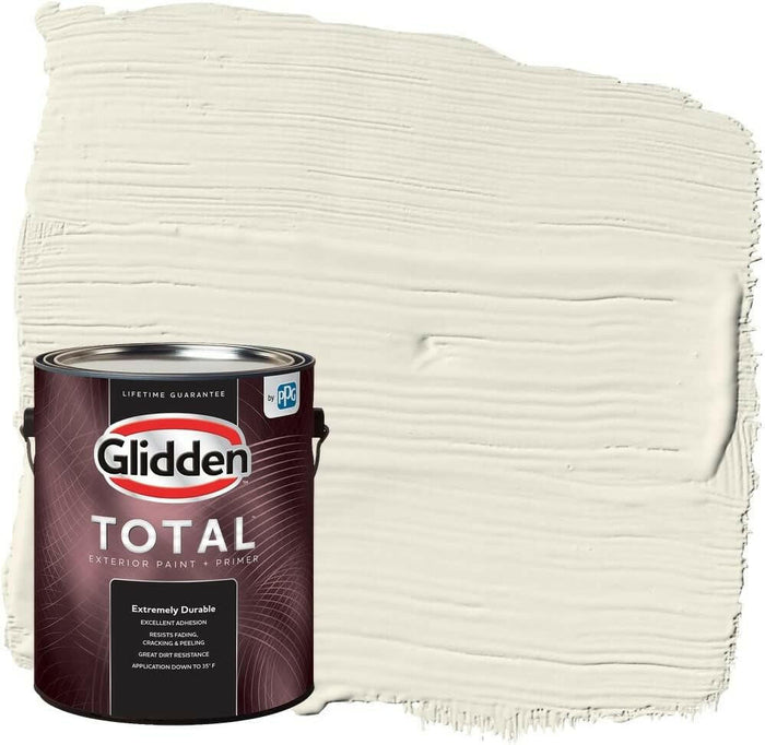 Glidden Total Außenfarbe und Grundierung, seidenmatt, Kaltschaum