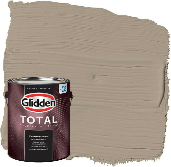 Glidden Total Exterior Paint & Primer Semi-Gloss, Diversion