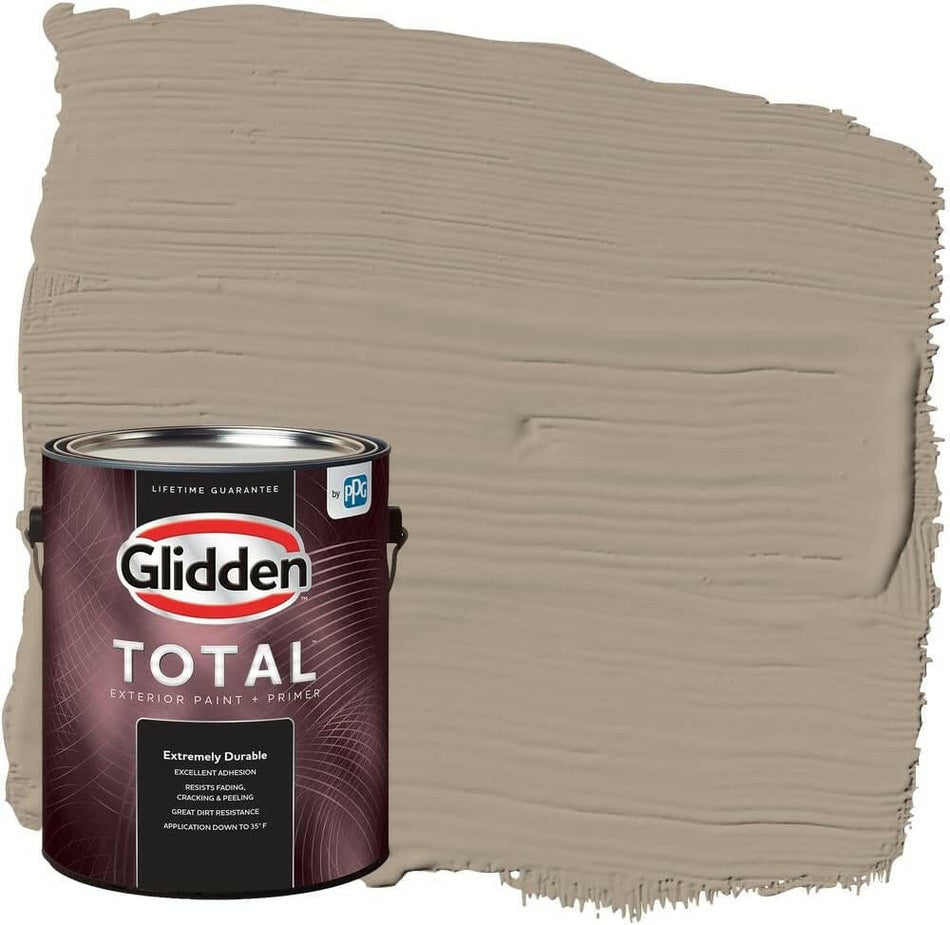 Glidden Total Exterior Paint &amp; Primer Semibrillante, Diversion