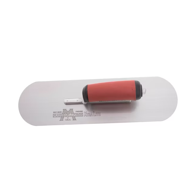Marshalltown Paleta para piscina de acero con alto contenido de carbono de 14 x 4 pulgadas