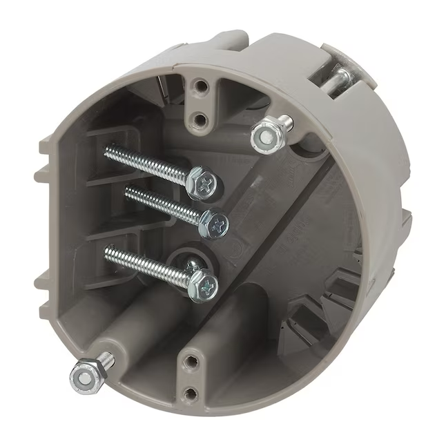 Caja eléctrica inteligente de policarbonato de 1 unidad de Madison Electric Products, caja eléctrica ajustable para trabajos nuevos y antiguos