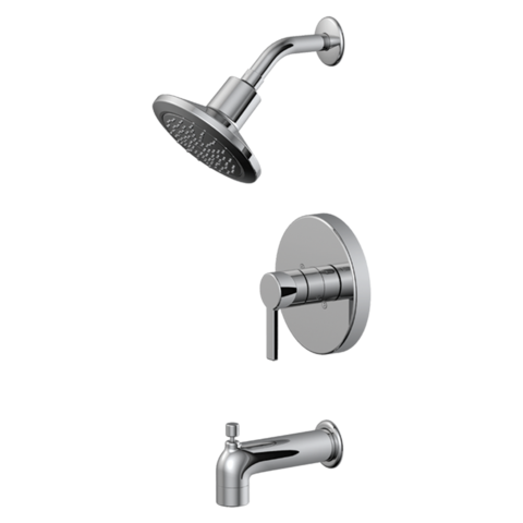 Kit de molduras cromadas para bañera y ducha EZ-FLO - Colección Metro