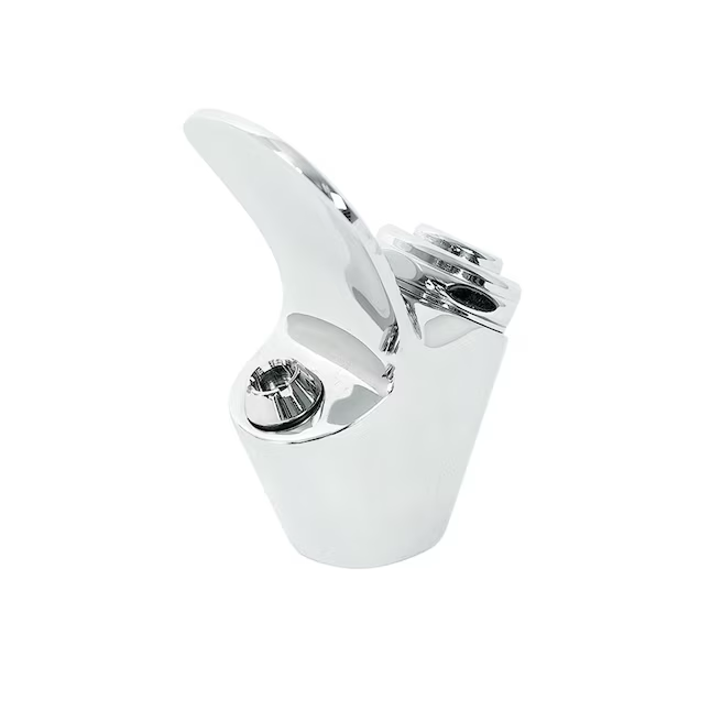 Cabezal de burbujeador de montaje en superficie con botón pulsador para lavabo cromado EZ-FLO 