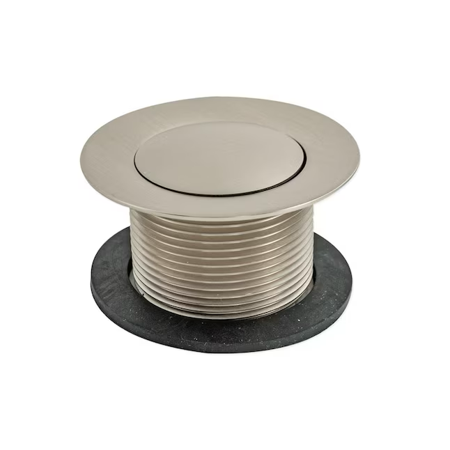Eastman Clicker Stopper 1.5-in Nickel Bathtub Drain Assembly