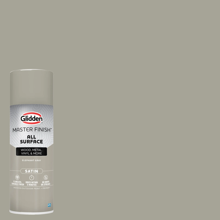Pintura en aerosol para todo tipo de superficies Glidden Master Finish para interiores y exteriores