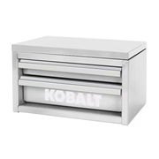 Caja de herramientas de acero con dos cajones Kobalt Mini de 10,83 pulgadas