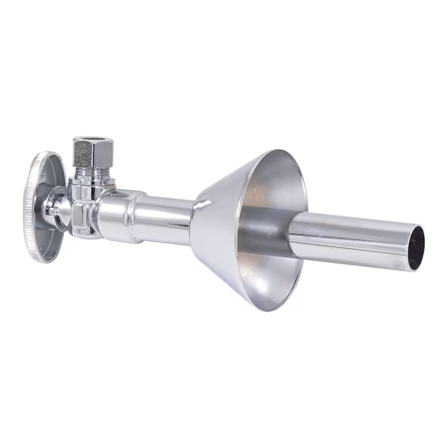 SharkBite 1/2 in. Nominal Sweat x 3/8 in. OD Compression Sweat Angle Stop Extension Tube (5" Length)