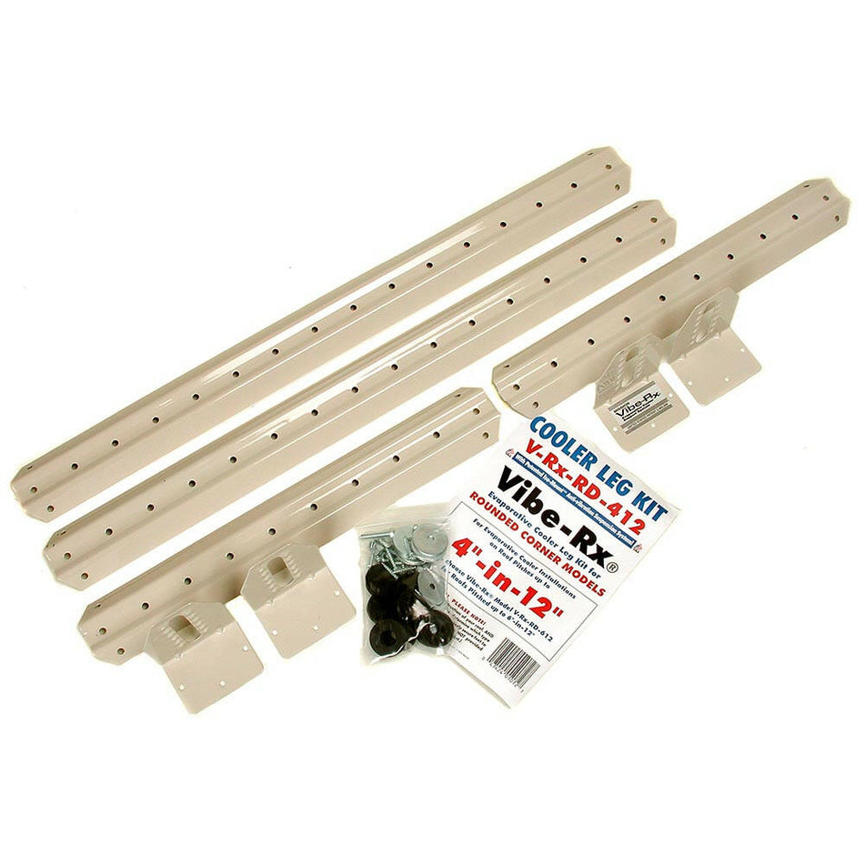 Dial® Tan/Mandel Verdunstungskühler Vibe-RX™ Kit mit runden Eckbeinen