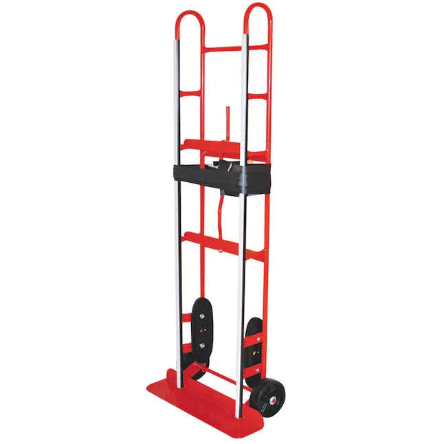 Carretilla de mano para electrodomésticos de acero rojo de 2 ruedas y 800 libras Milwaukee