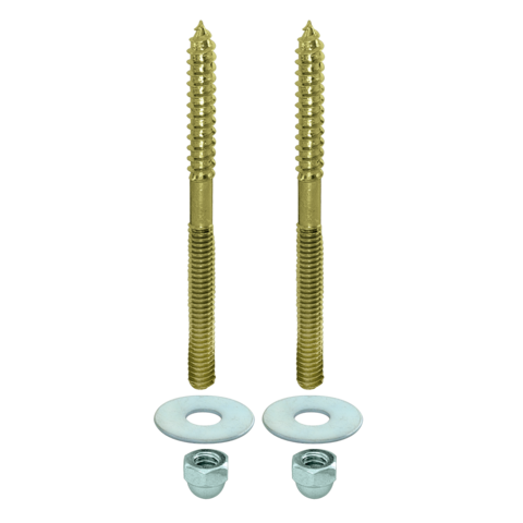 EZ-FLO 1/4 Zoll x 2-1/4 Zoll Schrankschrauben-Set – Paar