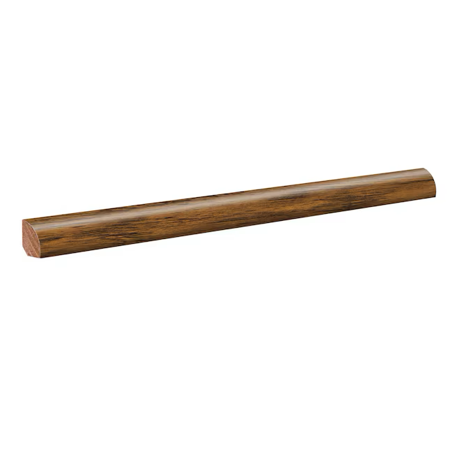 Project Source Toasted 0.62-in T x 0.75-in W x 94.5-in L Laminate Wood Quarter Round