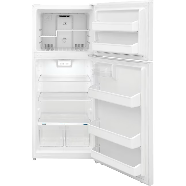 Frigidaire 17.6-cu ft Top-Freezer Refrigerator ENERGY STAR Certified (White)