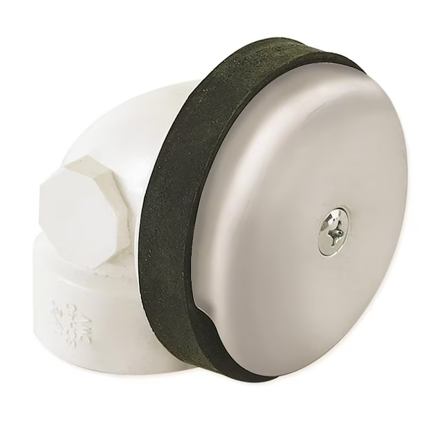 Drenaje de bloqueo de pie cromado Eastman de 1,5 pulgadas con PVC