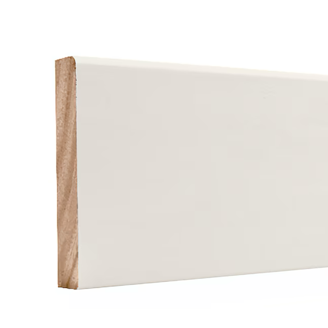 RELIABILT Moldura de zócalo Craftsman Primed 14 de 11/16 pulgadas x 3-1/2 pulgadas x 8 pies