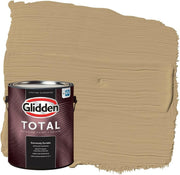Glidden Total Außenfarbe und Grundierung, seidenmatt, erdiger Ocker