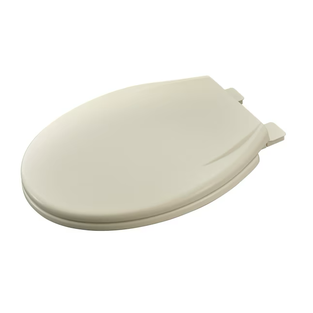 American Standard MightyTuff Plastic Bone Round Soft Close Toilet Seat