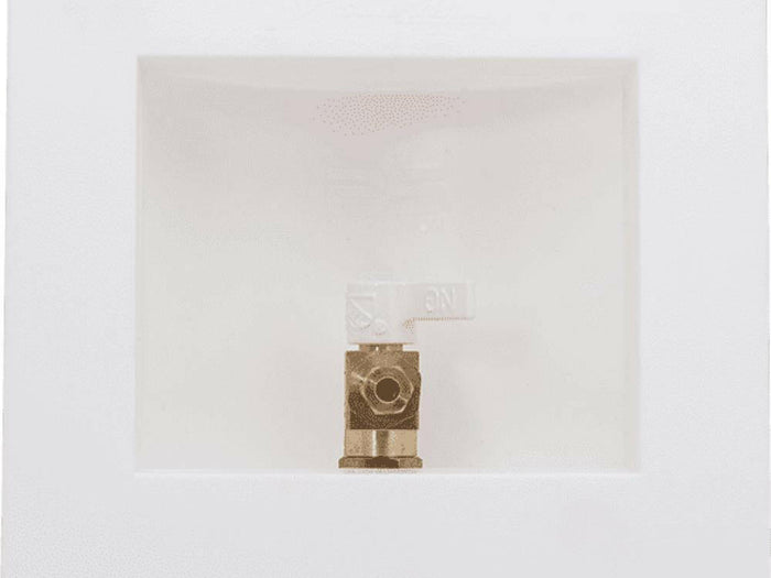 SharkBite 1/2 in. x 1/4 in. Compression Brass PEX Crimp Ice Maker Outlet Box
