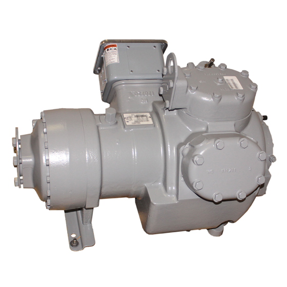 Halbhermetischer Kolbenkompressor, 75,4 CFM, 400/460 Vac (XL, PW), dreiphasig