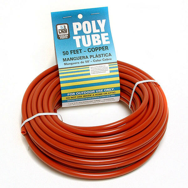 Marque ¼” x 25 pies. Tubo de polietileno de cobre