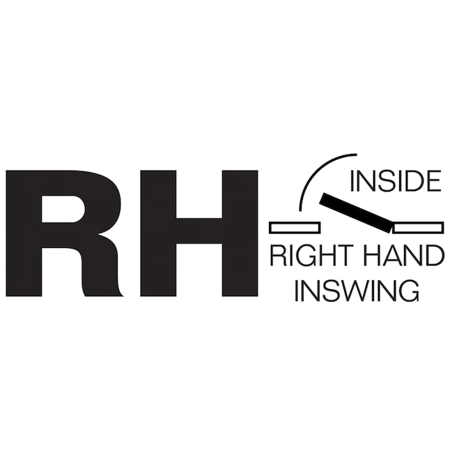 RELIABILT 24-in x 80-in Flush Hollow Core Primed Hardboard Right Hand Inswing Single Prehung Interior Door
