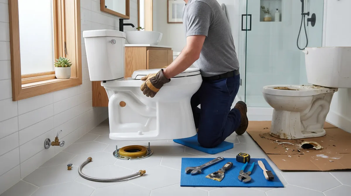 Toilet Installation