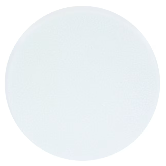 Tope de puerta protector de pared blanco RELIABILT de 3-1/4 pulg.