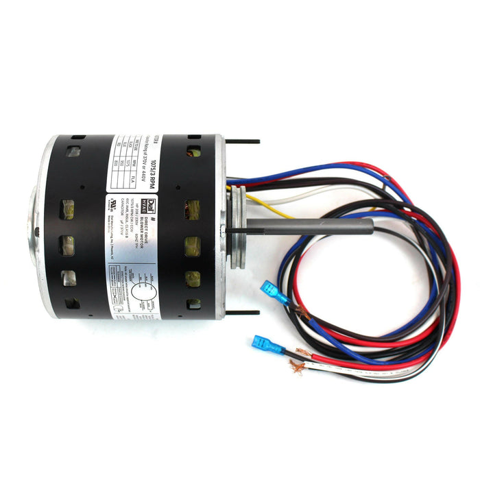 Motor de soplador de accionamiento directo de 1/4 HP, 3 velocidades/1075 RPM