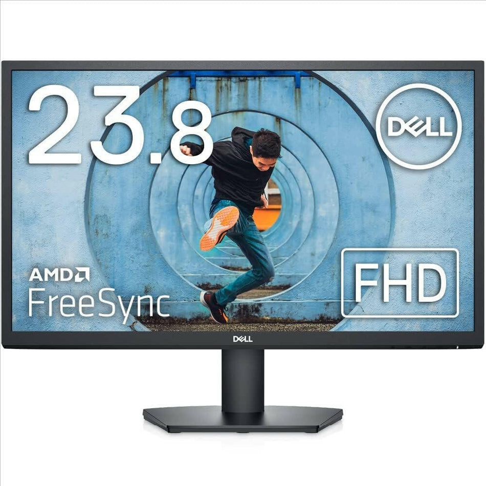 Dell SE2422HX Monitor - 24 inch FHD Anti-Glare Screen with 3H Hardness - Black