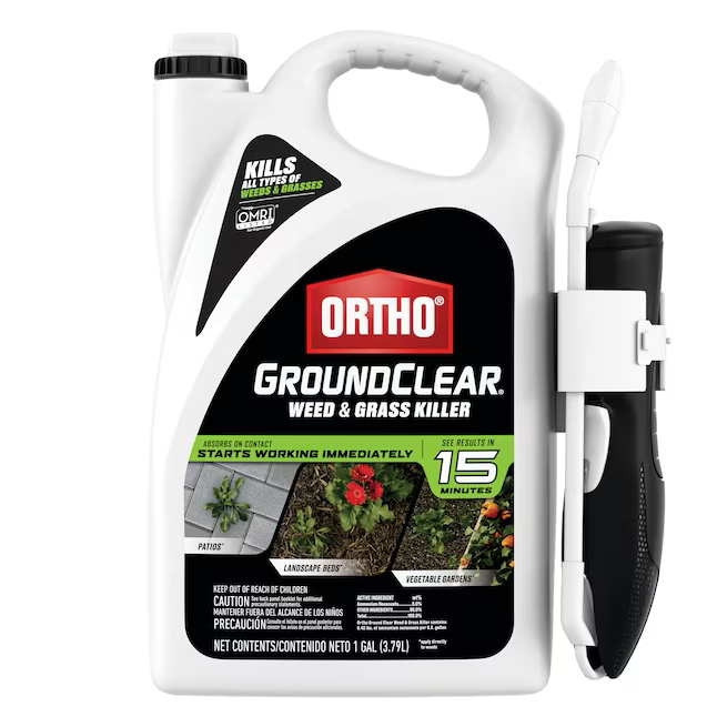 ORTHO GroundClear 1 galón listo para usar herbicida y herbicida 
