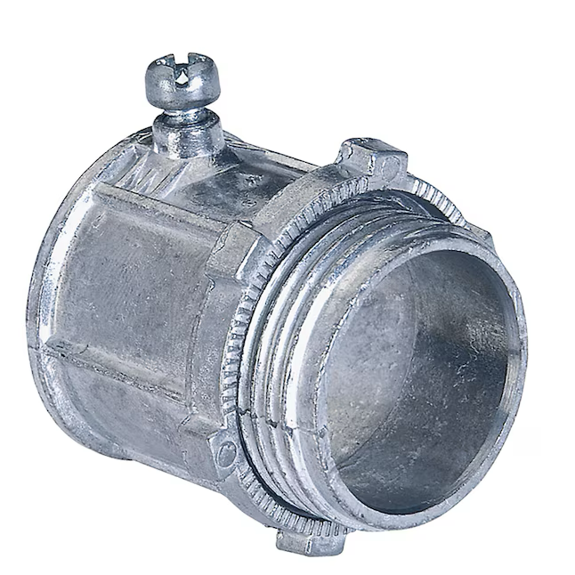Sigma ProConnex 1/2-in Electrical (EMT) Die Cast Zinc Set Screw Connector Conduit Fittings (50-Pack)