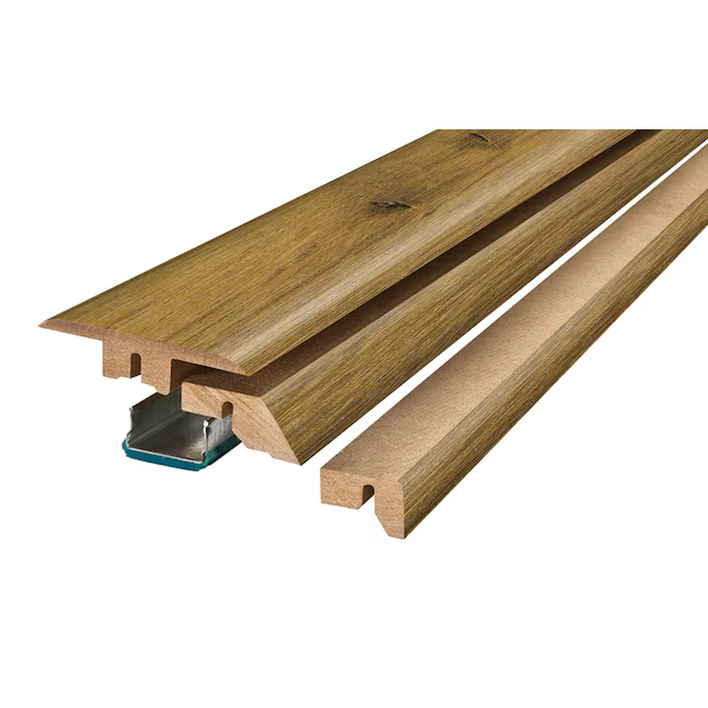 Project Source Restoration Moldura para piso multiusos de madera laminada de 0,75 pulgadas de alto x 2,37 pulgadas de ancho x 78,7 pulgadas de largo