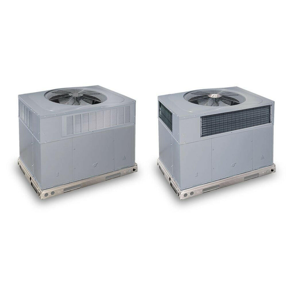 Carrier Comfort™ 3 Ton R454B, paquete RTU, calefacción a gas/refrigeración eléctrica, etapa única, 60 000 BTU, bajo NOx, 208/3