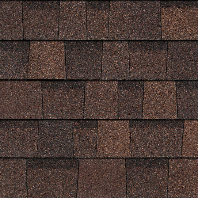 Owens Corning Oakridge Brownwood algenresistente architektonische Dachschindeln (3,05 m² pro Bündel)