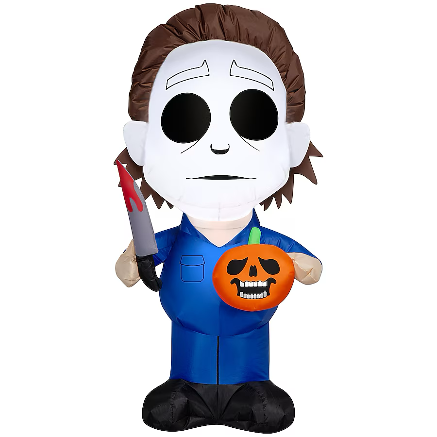 Universell einsetzbarer, aufblasbarer LED-Leuchtkörper von Michael Myers, 1,07 m