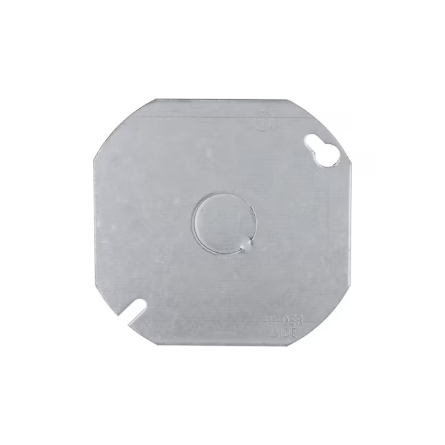 Hubbell Rund Grau Metall