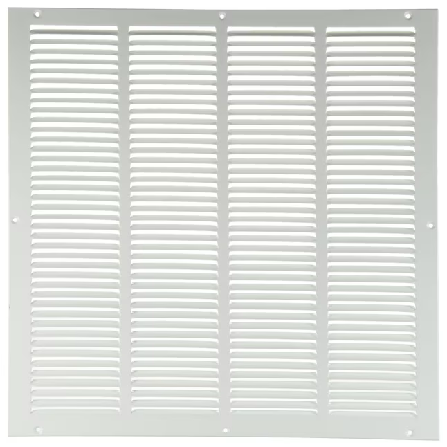 RELIABILT 20 x 20 Zoll Seitenwand-/Deckengitter aus Stahl, weiß