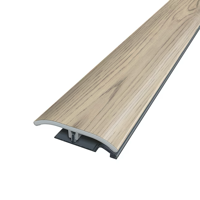 Project Source Platinum 0.23-in T x 2-in W x 78.7-in L Vinyl 4-in-1 Floor Moulding