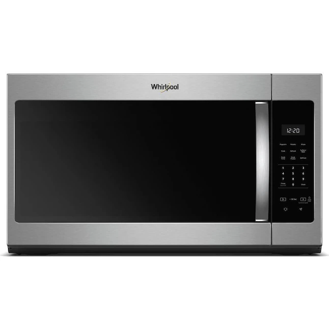 Whirlpool 1.7-cu ft 1000-Watt Over-the-Range Microwave (Fingerprint Resistant Stainless Steel)