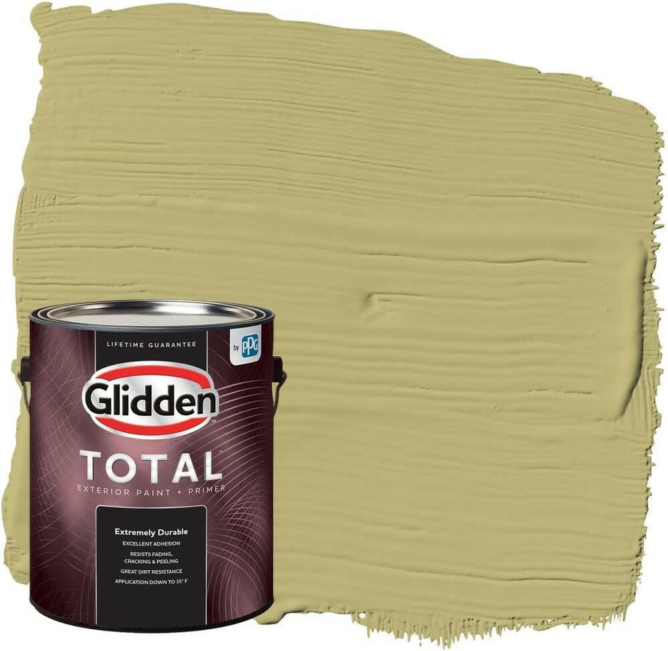 Glidden Total Außenfarbe und Grundierung, halbglänzend, gnädiger Glanz